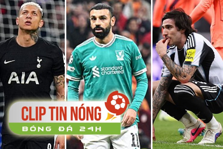 Thảm họa Ngoại hạng Anh ở Cúp C1, Newcastle "gánh" Tottenham - Liverpool (Clip tin nóng)