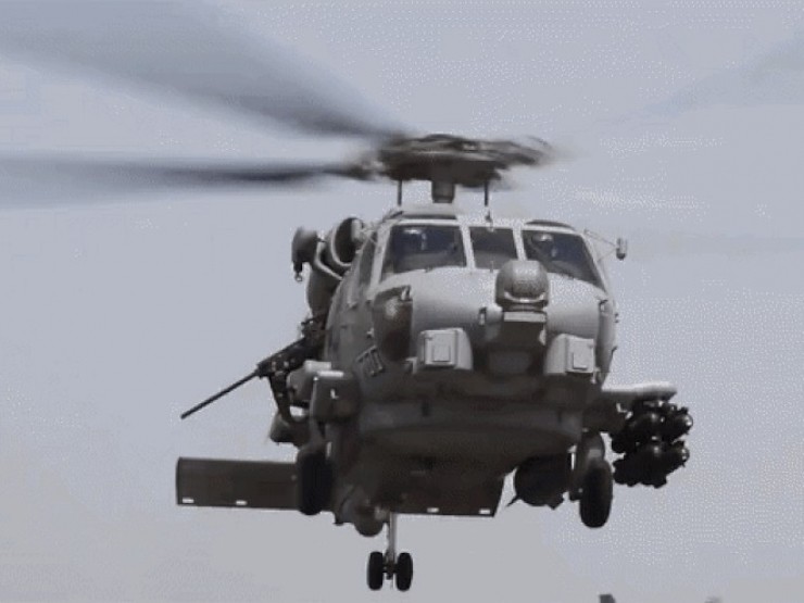 Hải quân Mỹ triển khai trực thăng MH-60R Seahawk mang tên lửa 'Hỏa ngục' ra sao?