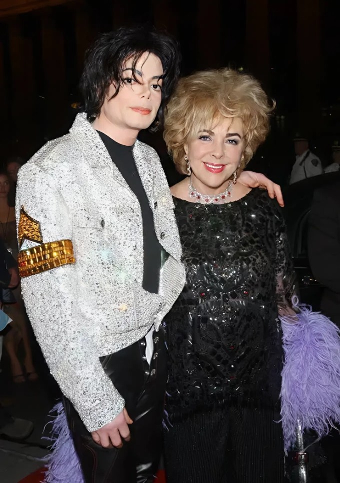 Michael Jackson và Elizabeth Taylor. Ảnh: NY Post