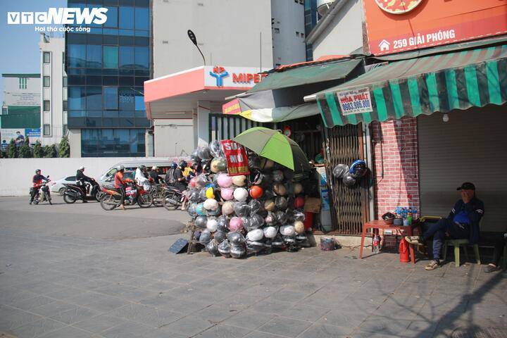 Điểm bán xăng dầu tự phát đã được cơ quan chức năng dẹp bỏ.