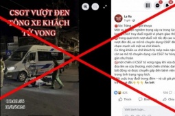 Công an TP Cần Thơ bác bỏ thông tin bịa đặt về CSGT gây tai nạn