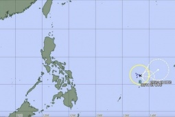 Xuất hiện cơn bão số 3 di chuyển với quỹ đạo ít thấy trên biển Thái Bình Dương