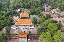 Lăng vua Tự Đức sau gần hai năm trùng tu