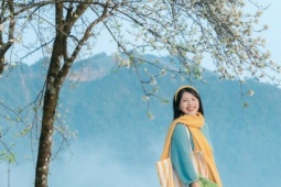 Mùa hoa sơn tra ở Tà Xùa nở rộ, khách Hà Nội vượt 240km tới check-in