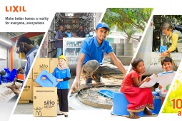 LIXIL đạt cột mốc quan trọng trong Chiến lược tác động, cải thiện điều kiện vệ sinh cho 103 triệu người trên toàn cầu