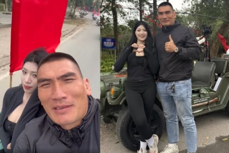 Hiếu "Khổng lồ" gạ kèo đấu vật với hot girl Anh Thơ, dân mạng tranh cãi sôi nổi