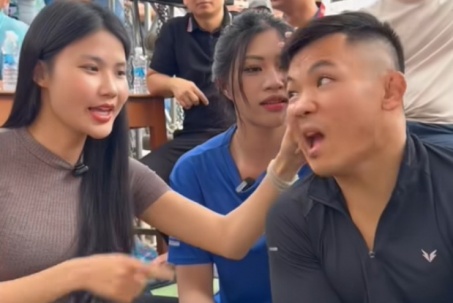 Vợ Hồng Sơn muốn Anh Thơ dạy đấu vật, "Quỷ lùn" hết dám đấu với đô vật nữ?