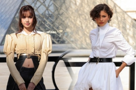 Lisa và 'cô dâu mới' Zendaya nổi bật ở show Louis Vuitton