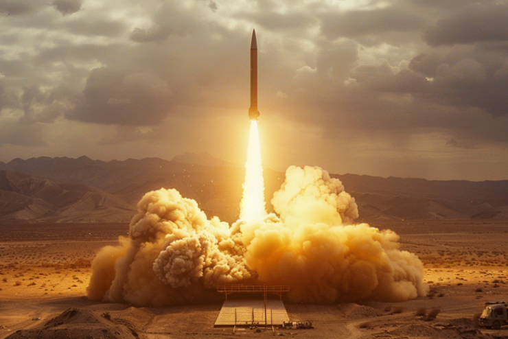 Iran tiếp tục nã tên lửa vào Israel và các căn cứ quân sự của Mỹ ở Trung Đông. Minh họa: News.ru.