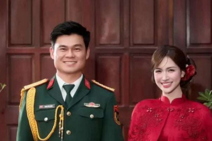 Hòa Minzy chính thức lên tiếng về thông tin có con gái với Đại úy Thăng Văn Cương