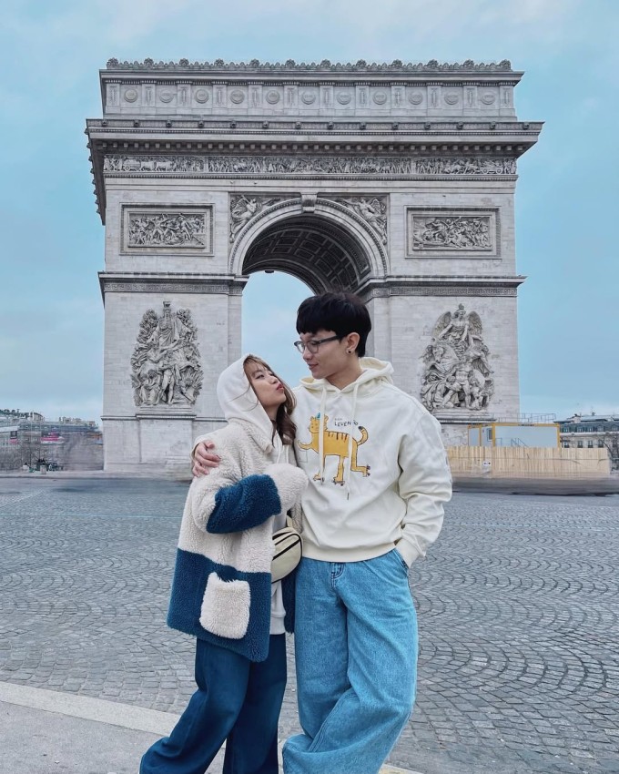 Vợ chồng Hoàng Dũng - Khánh Linh khi hẹn&nbsp;hò