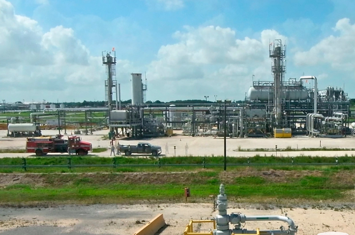 Một phần của Kho dự trữ Dầu mỏ Chiến lược được ở Tây Hackberry, Louisiana. Ảnh: AP.