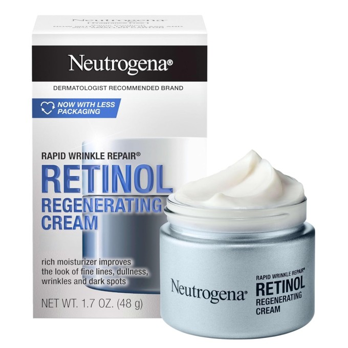 Neutrogena Rapid Wrinkle Repair Retinol Moisturizer.