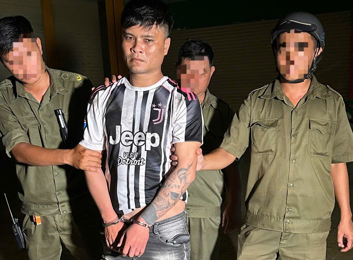 Đối tượng Trần Quốc Nghiêm bị bắt giữ