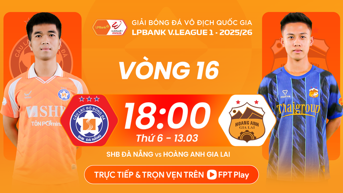 Vòng 16 V-League 2025-2026: "Chung kết ngược" tại sân Chi Lăng - 1
