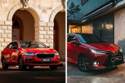 Skoda Slavia vs Toyota Vios: Cuộc chiến kích thước và công nghệ đỉnh cao