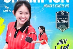 Hoa khôi pickleball Jolie Lam giành “mưa” danh hiệu trong năm 2025