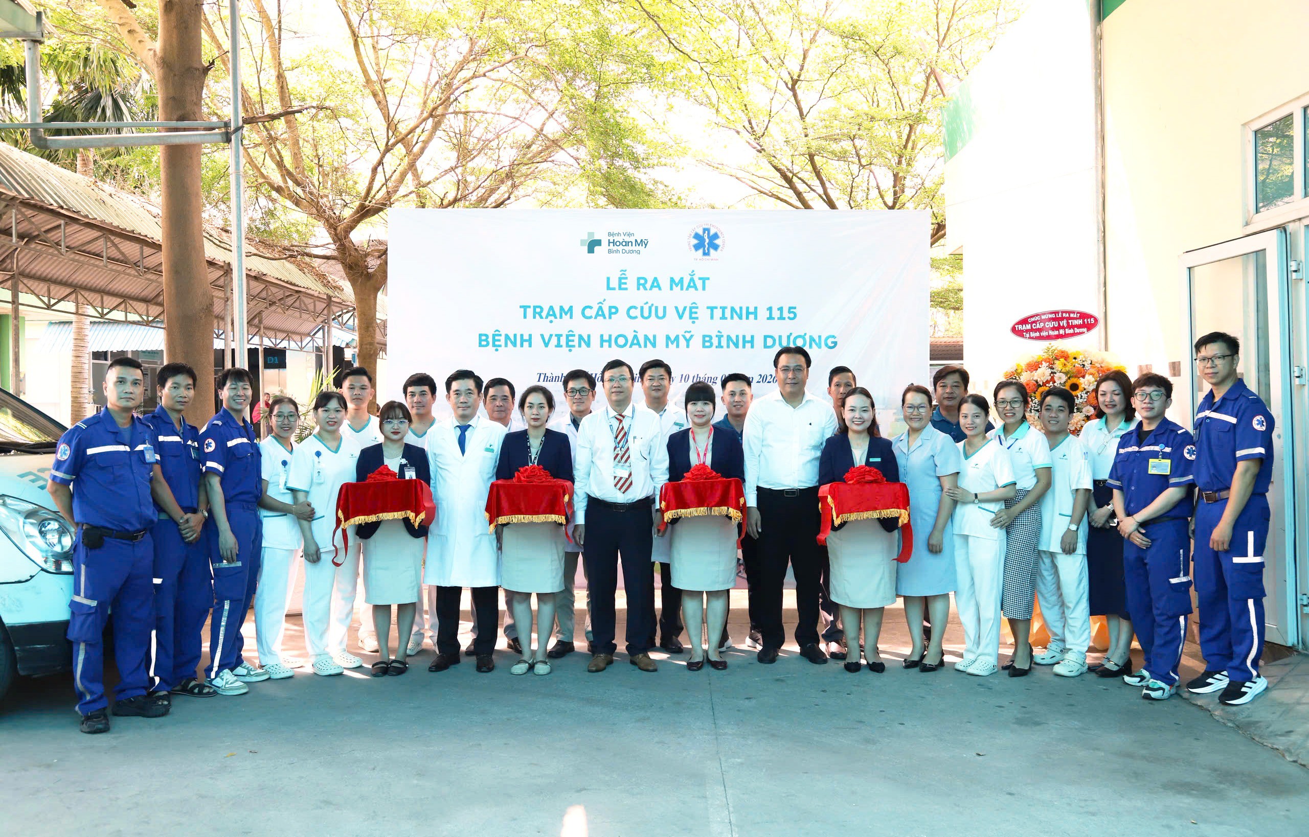 Trạm Cấp cứu Vệ tinh 115 là giải pháp thiết thực nhằm tăng khả năng tiếp cận dịch vụ cấp cứu kịp thời cho người dân. Ảnh: HM
