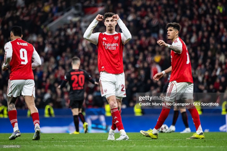 Havertz giúp Arsenal thoát hiểm trên đất Đức