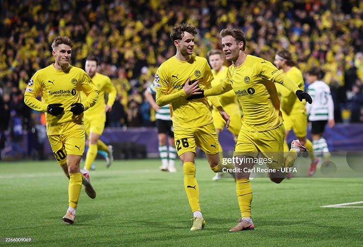 Bodo/Glimt giành chiến thắng đậm đà trước Sporting Lisbon