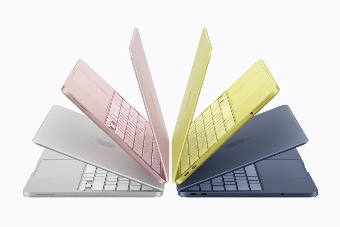 Các màu của&nbsp;MacBook Neo.