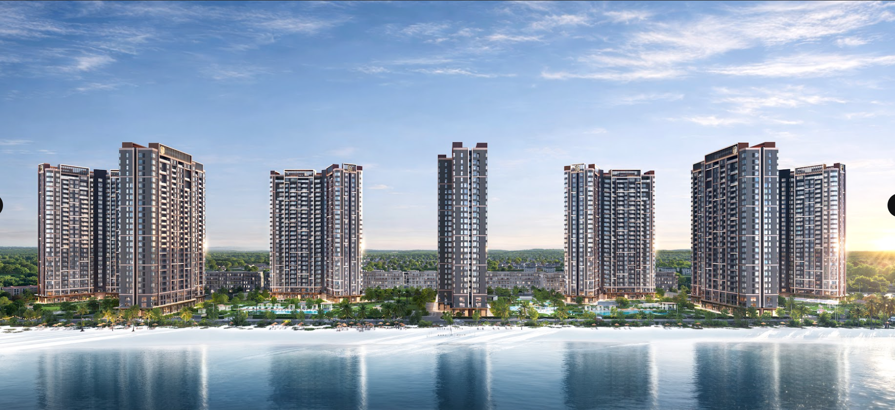 Dự án Masteri Grand Coast mở ra tầm nhìn khoáng đạt ôm trọn mặt hồ Wonder Wave Park