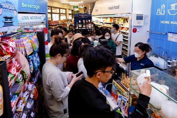 Một năm tại Hà Nội: GS25 từng bước mở rộng dấu ấn bán lẻ tiện lợi