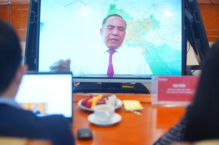 Ông Lê Hoàng Châu - Chủ tịch HoREA - phát biểu tại hội thảo.