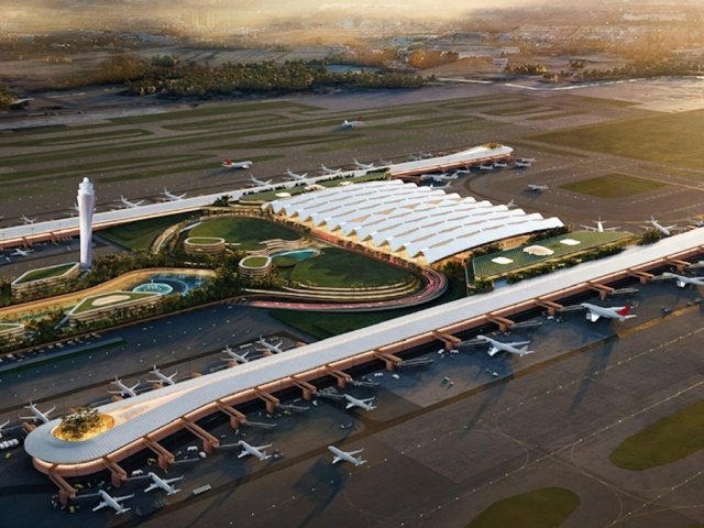 Hình dáng sân bay lớn nhất miền Bắc