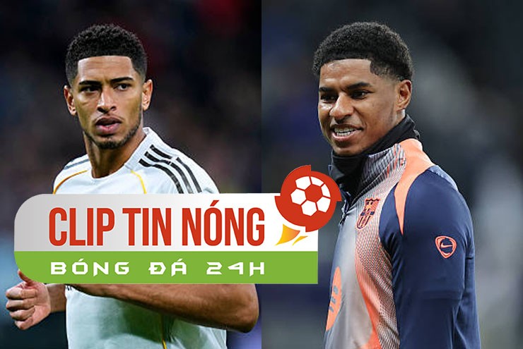 Barcelona tính trả Rashford về MU, Bellingham rời Real nếu Klopp đến Bernabeu (Clip tin nóng)