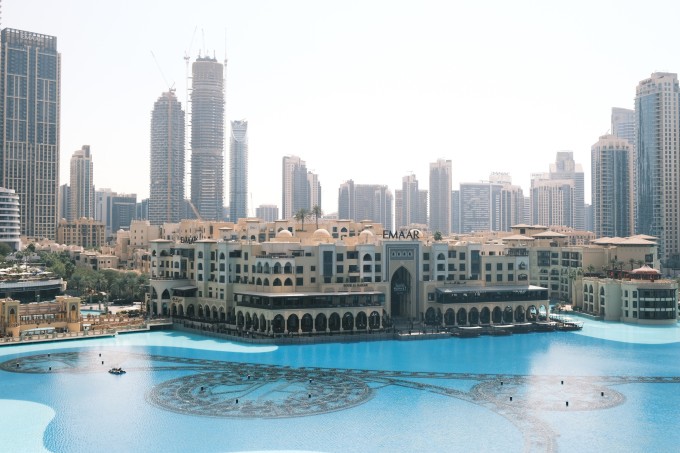 Khu vực Downtown Dubai tập trung nhiều khách sạn hạng sang. Ảnh: Mai Phương