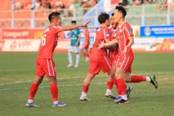 Video bóng đá Khánh Hòa - Đồng Nai: Xuân Trường kiến tạo, siêu phẩm ấn định (V-League 2) 