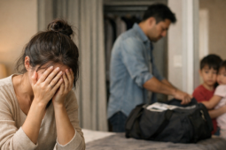 Chồng bắt tôi rời đi tay trắng sau khi phát hiện ngoại tình