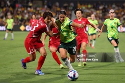 Video bóng đá ĐT nữ Australia - Triều Tiên: Sao Chelsea tỏa sáng, đoạt vé World Cup (Asian Cup)