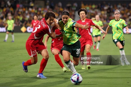 Video bóng đá ĐT nữ Australia - Triều Tiên: Sao Chelsea tỏa sáng, đoạt vé World Cup (Asian Cup)