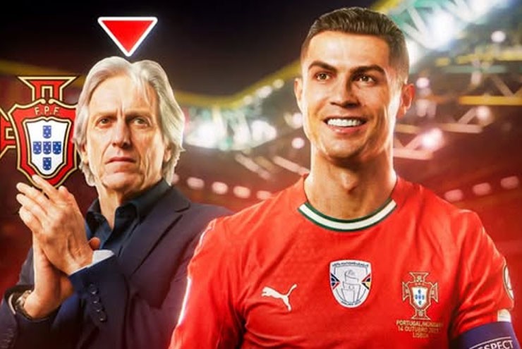 Ronaldo mong đợi ngày&nbsp;Jorge Jesus được bổ nhiệm vào vị trí HLV trưởng ĐT Bồ Đào Nha