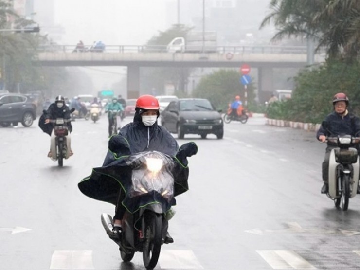 Miền Bắc chuyển mưa nhỏ từ đêm nay
