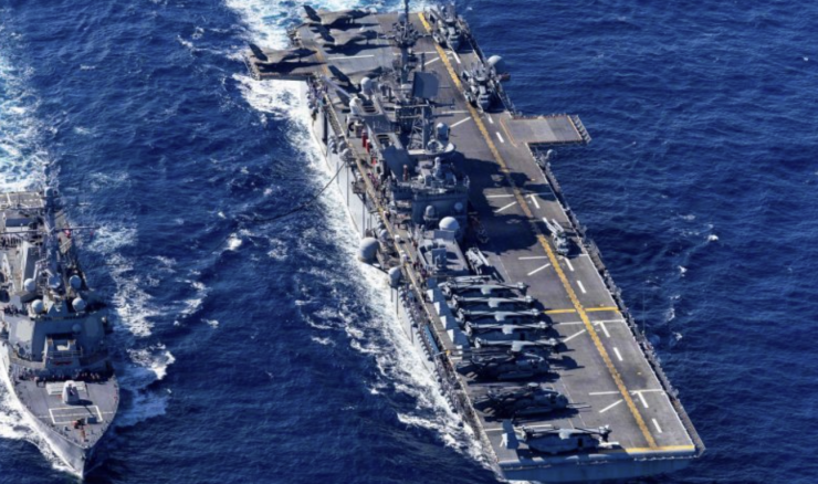 Sức mạnh tàu đổ bộ tấn công USS Tripoli của Mỹ đang tiến về Trung Đông