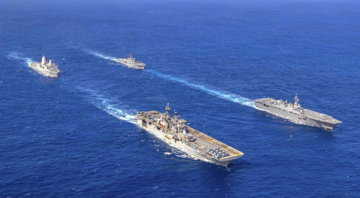 Sức mạnh tàu đổ bộ tấn công USS Tripoli của Mỹ đang tiến về Trung Đông