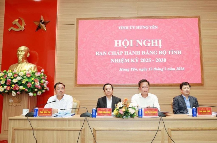 Ban chấp hành Đảng bộ tỉnh Hưng Yên nhiệm kỳ 2025-2030 đã thống nhất thông qua Đề án thành lập Khu kinh tế tự do Hưng Yên.&nbsp;Dự kiến Đề án tăng thêm ngân sách cho tỉnh khoảng 1,8 tỷ USD vào năm 2030; khoảng 14 tỷ USD năm 2040. Ảnh: Báo Hưng Yên