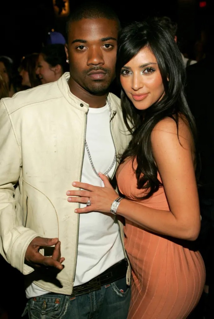Kim và bạn trai cũ, rapper Ray J, từng bị phát tán băng sex vào năm 2007. Ảnh: Wire