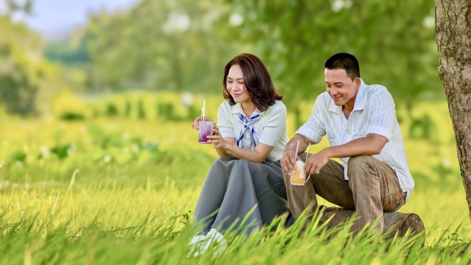 Tạo hình của Mỹ Tâm và Mai Tài Phến trong phim 'Tài'.