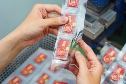 Sáng 14-3, giá vàng trong nước rớt mốc 180 triệu đồng/lượng