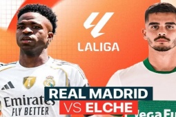 Trực tiếp bóng đá Real Madrid - Elche: Chủ nhà vắng nhiều trụ cột (La Liga)