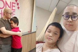 Nỗi đau của cậu bé 10 tuổi hiến tủy cứu bố mắc ung thư máu