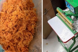 Phát hiện gần 2 tấn ruốc thành phẩm giá rẻ không nguồn gốc