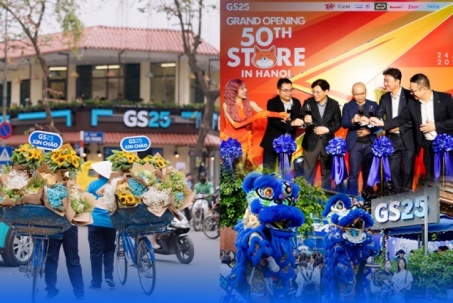 Một năm tại Hà Nội: GS25 từng bước mở rộng dấu ấn bán lẻ tiện lợi