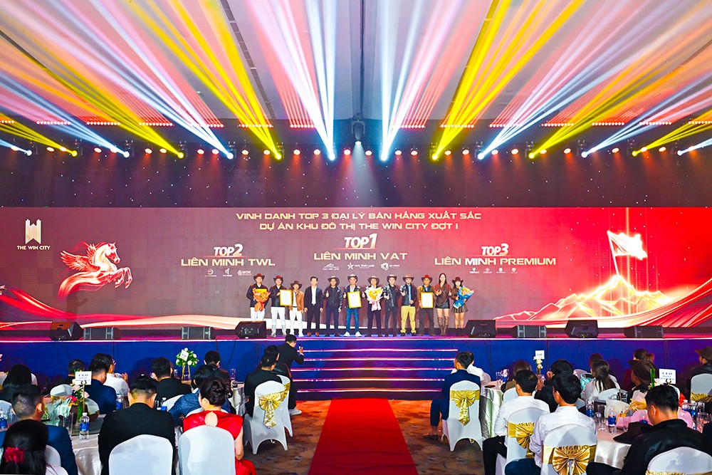 Liên minh V.A.T, Liên minh PREMIUM, Liên minh T.W.L, vinh dự nhận Top 1, Top 2, Top 3 bán hàng xuất sắc nhất giai đoạn 1 – dự án The Win City