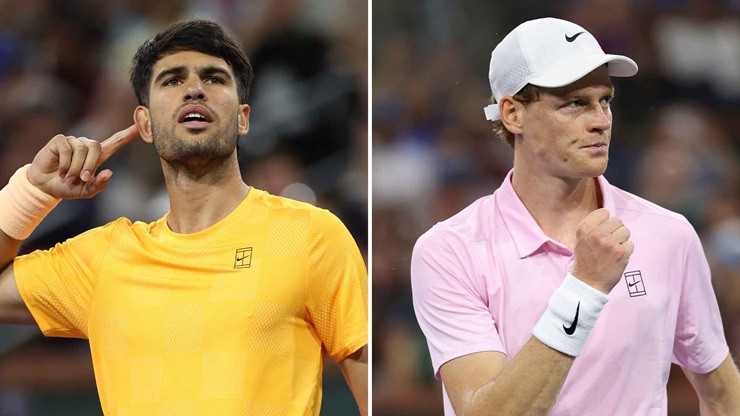 Alcaraz và&nbsp;Sinner đều góp mặt tại bán kết&nbsp;Indian Wells