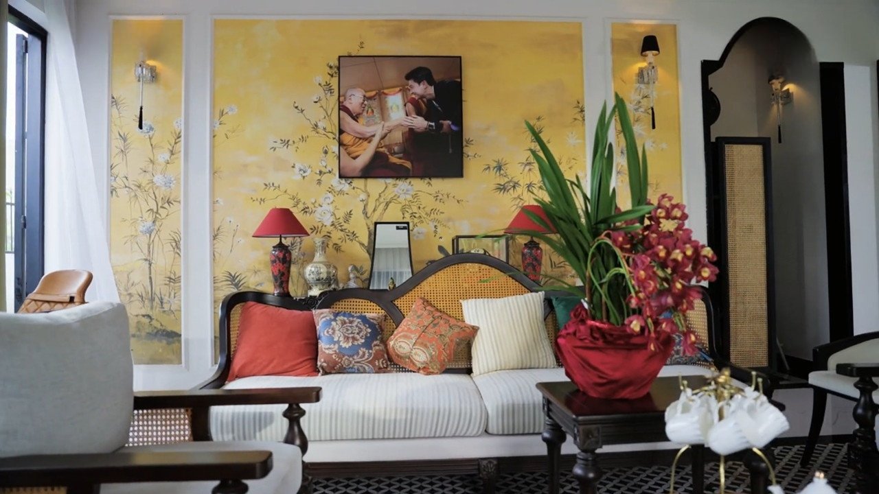 Phòng khách nhà Quốc Trường